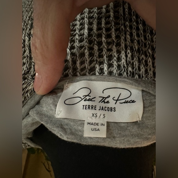 Feel the Piece Terre Jacobs Womens Sleeveless Maxi Tank Top Dress Gray Size XS/S - Picture 6 of 8